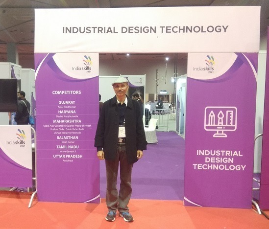 Jury Expert in Industrial Design Technology for Indiaskills Finals