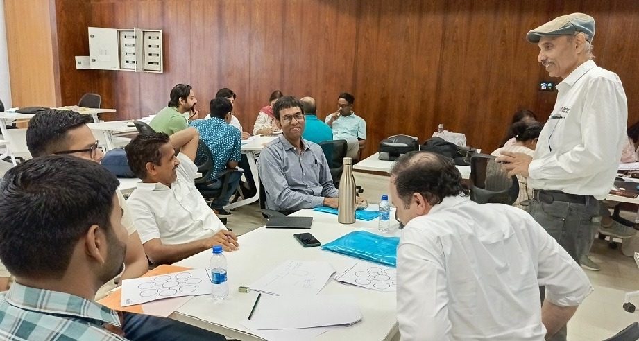 Vineet Raj Kapoor trains Thapar University Faculty in Design Thinking